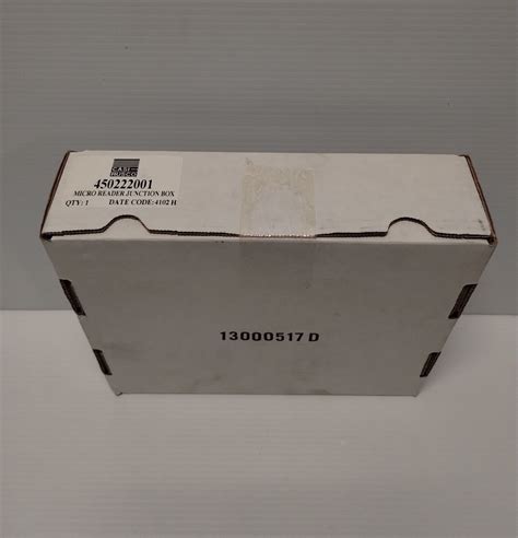 casi rusco junction box|Casi Rusco micro/reader junction box 450222001 Sealed Box.